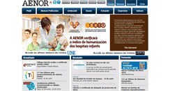 Desktop Screenshot of gl.aenor.es